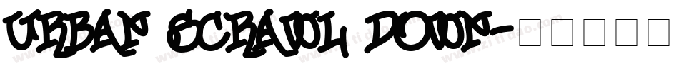 Urban Scrawl Down字体转换